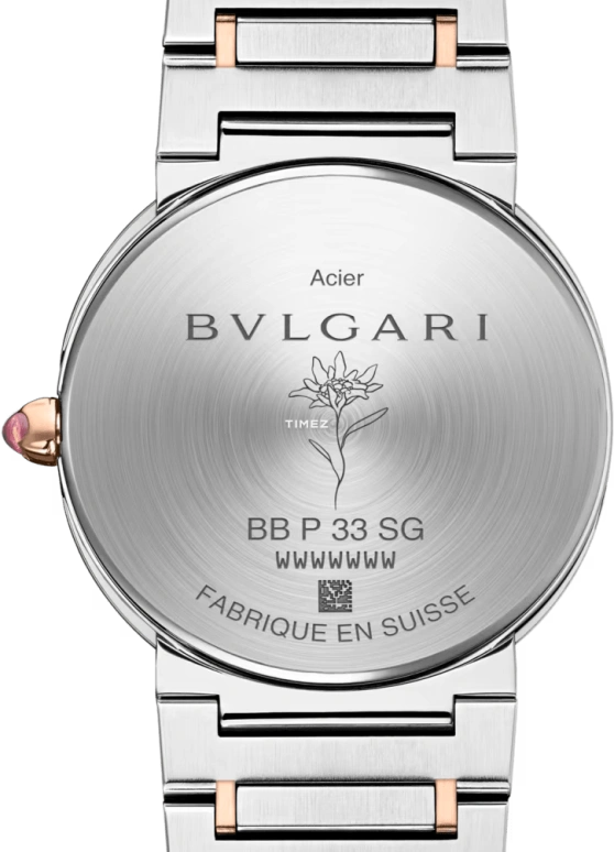 Bulgari,Bulgari Bulgari 33mm,33mm,Stainless Steel,Silver,Quartz,Sapphire,Crystal Glass,Round,BLACKPINK,Lalisa,LISA,104115