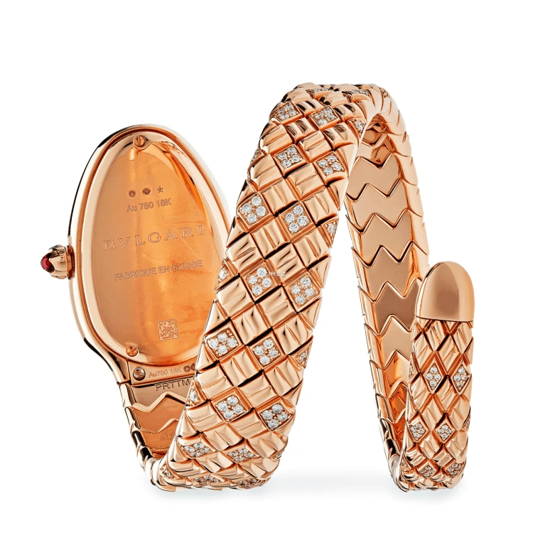 Bulgari,Serpenti 35mm,35mm,Rose Gold,Green,Quartz,Other,103626