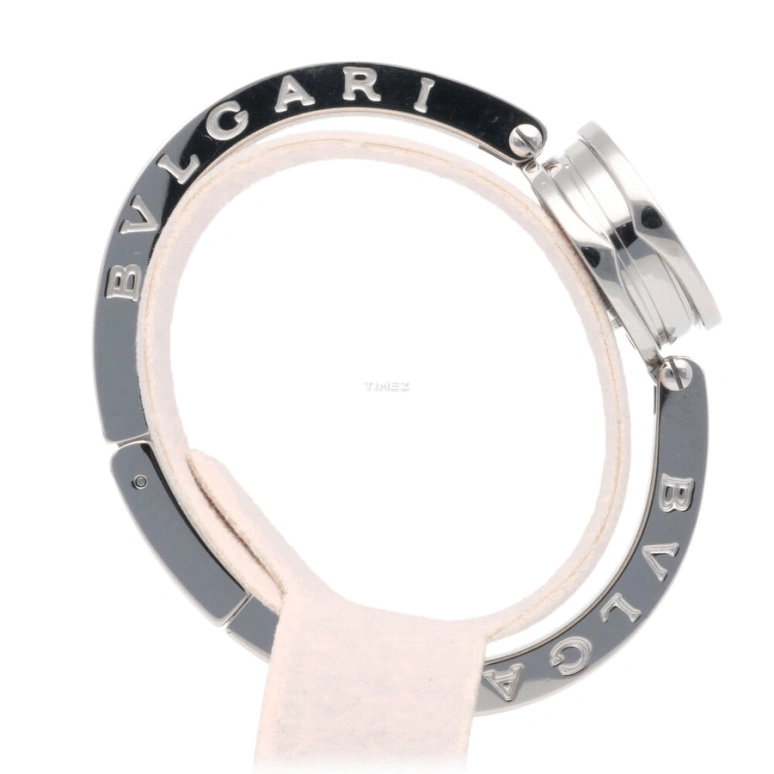 Bulgari,B.Zero1 22.50mm,22.50mm,Stainless Steel,White,Quartz,Round,Silver,BZ22S