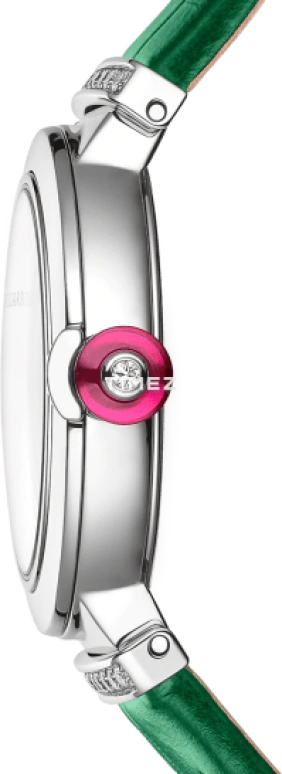 Bulgari,Lvcea 28mm,28mm,Stainless Steel,Cyan,Green,Quartz,Round,Silver,103919