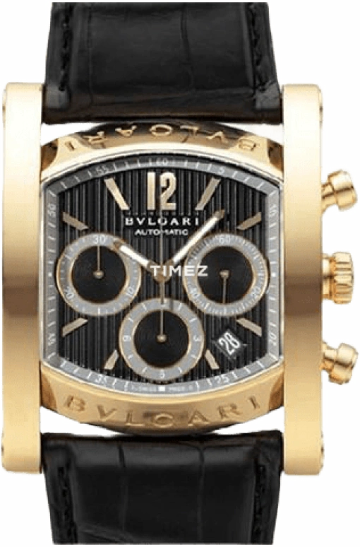 Bulgari,Assioma 48x38mm,48x38mm,Yellow Gold,Sapphire,Crystal Glass,Closed,AA48BGLDCH
