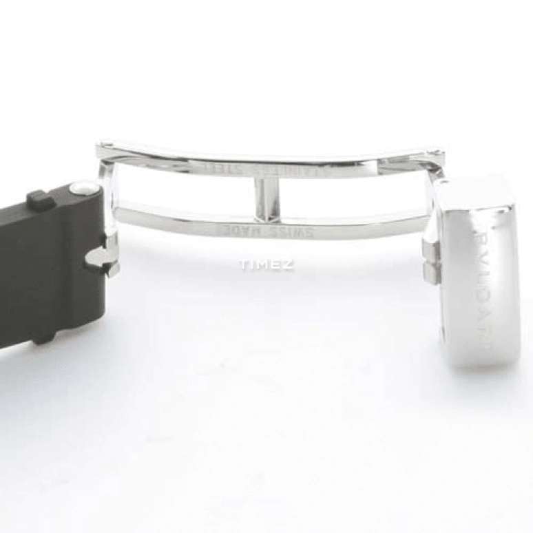 Bulgari,Rettangolo 26x45mm,26x45mm,Stainless Steel,Black,Automatic,Day,Sapphire,Crystal Glass,RT45BRSVD