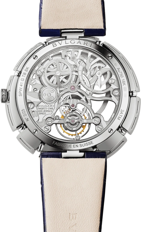Bulgari,Serpenti 41mm,41mm,White Gold,Handwound,In-house Caliber,Sapphire,Crystal Glass,102723