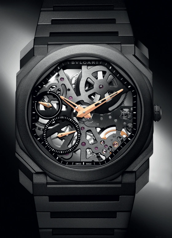 Bulgari,Octo 40mm,40mm,Titanium,Skeleton,Handwound,Power Reserve Indicator,65hours,103010