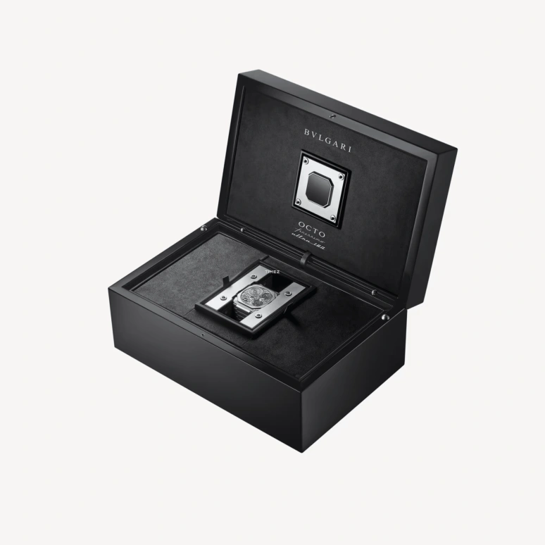 Bulgari,Octo 40mm,40mm,Titanium,Grey,Handwound,Chronograph,Octagon,Mark Zuckerberg,104081