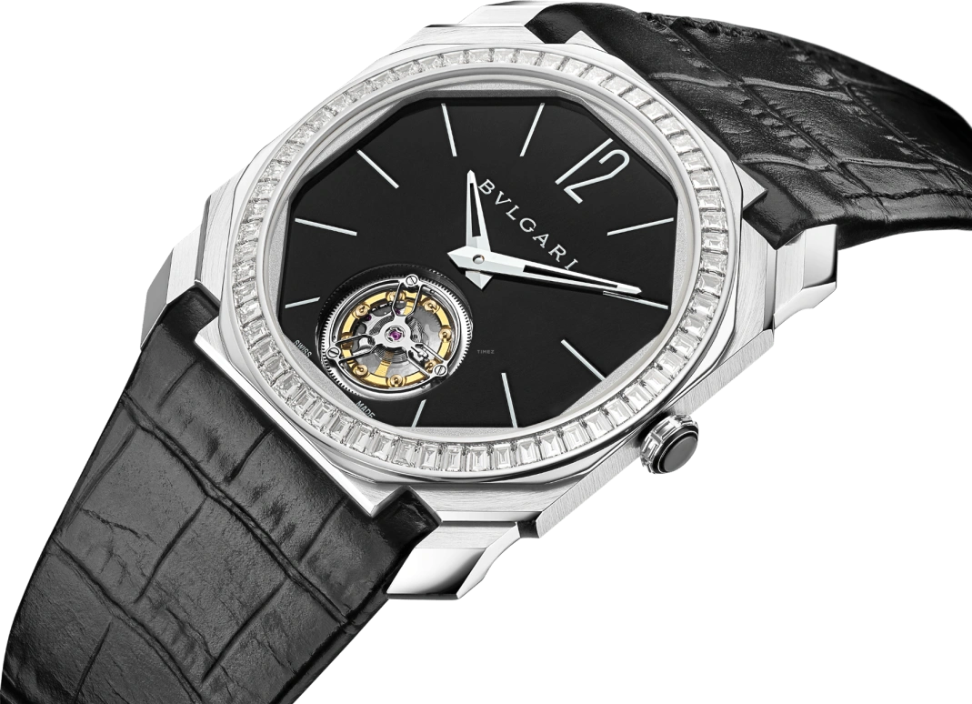 Bulgari,Octo 40mm,40mm,Platinum,Black,Handwound,52hours,In-house Caliber,102401