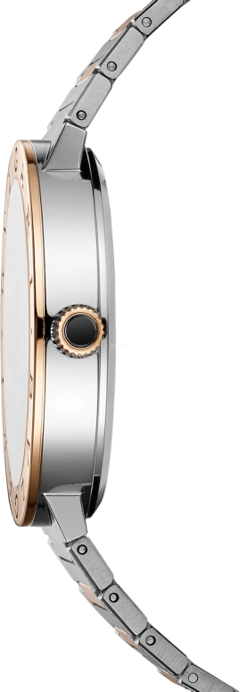 Bulgari,Bulgari Bulgari 41mm,41mm,Stainless Steel,Coffee,Brown,Automatic,42hours,In-house Caliber,102930
