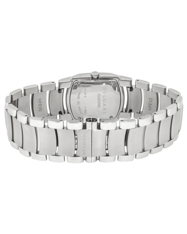 Bulgari,High Jewellery 35mm,35mm,Stainless Steel,Black,Quartz,Sapphire,Crystal Glass,Rectangular,101698