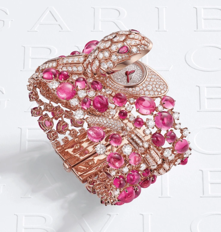 Bulgari,High Jewellery ,Rose Gold,Silver White,Quartz,Diamonds,103246
