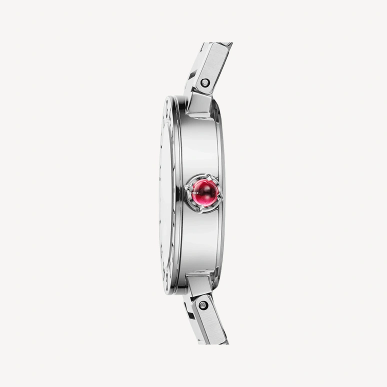 Bulgari,Bulgari Bulgari 23mm,23mm,Stainless Steel,Silver,White,Quartz,Sapphire,Crystal Glass,Round,103695