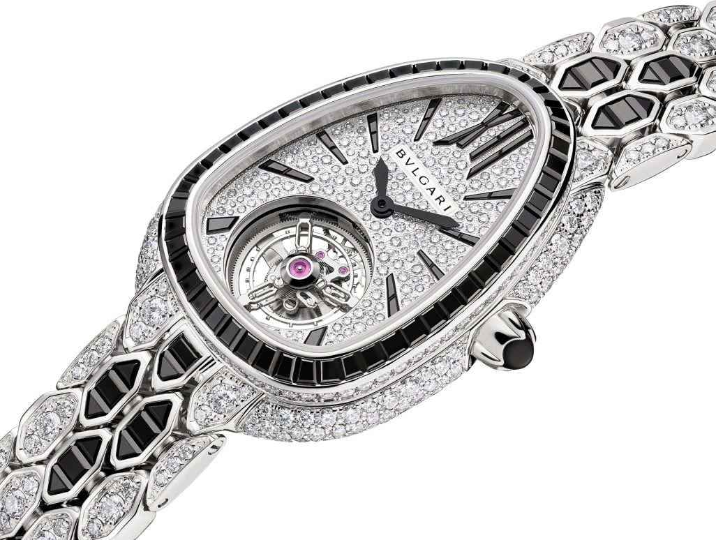 Bulgari,Serpenti 34mm,34mm,White Gold,Automatic,40hours,In-house Caliber,103465