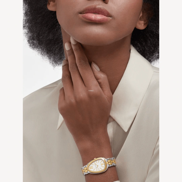 Bulgari,Serpenti Seduttori 33mm,33mm,Stainless Steel,Silver White,Quartz,Sapphire,Crystal Glass,Other,103955