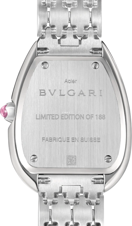 Bulgari,Serpenti Seduttori 33mm,33mm,Stainless Steel,Pink,Quartz,Sapphire,Other,104218