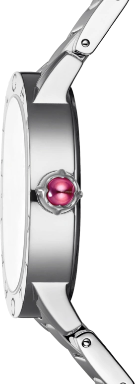 Bulgari,Bulgari Bulgari 33mm,33mm,Stainless Steel,White,Automatic,42hours,In-house Caliber,101888