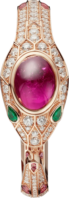 Bulgari,Serpenti 36mm,36mm,Rose Gold,Quartz,26280hours,In-house Caliber,102616