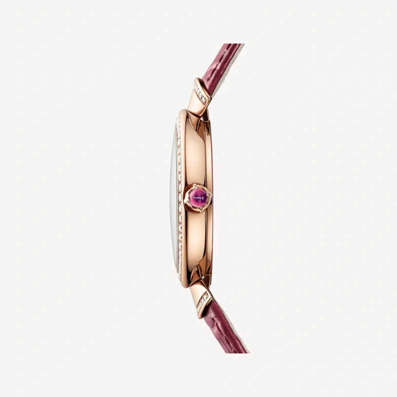 Bulgari,Divas' Dream 33mm,33mm,Rose Gold,Pink Red,Automatic,Sapphire,Crystal Glass,Round,103995