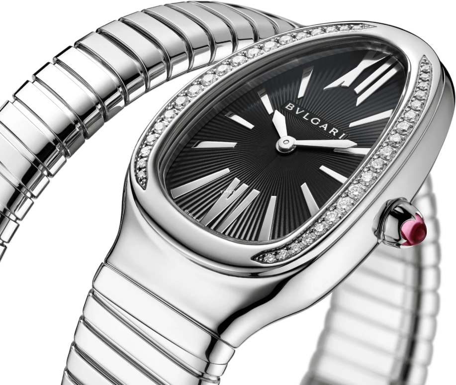 Bulgari,Serpenti 35mm,35mm,Stainless Steel,Silver,Quartz,Other,103434