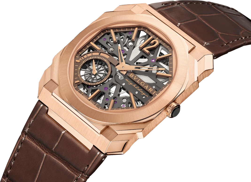 Bulgari,Octo 40mm,40mm,Rose Gold,Gold,Handwound,192hours,In-house Caliber,103667