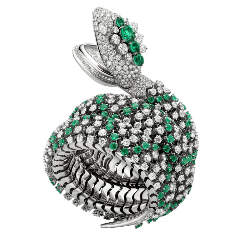Bulgari,Serpenti 40mm,40mm,White Gold,Silver White,Quartz,Other,102866