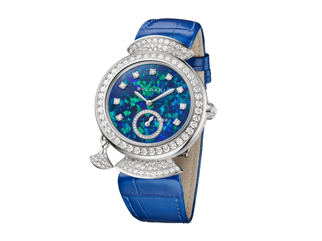 Bulgari,Divas' Dream 37mm,37mm,White Gold,Blue,Handwound,Minute Repeater,42hours,103668