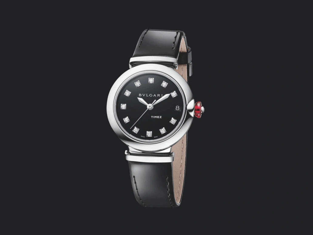 Bulgari,Lvcea 33mm,33mm,Stainless Steel,Black,Automatic,Day,42hours,103503