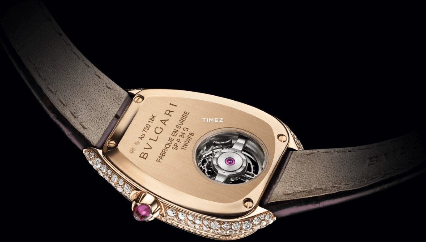 Bulgari,Serpenti 34mm,34mm,Rose Gold,Handwound,Tourbillon,40hours,103257