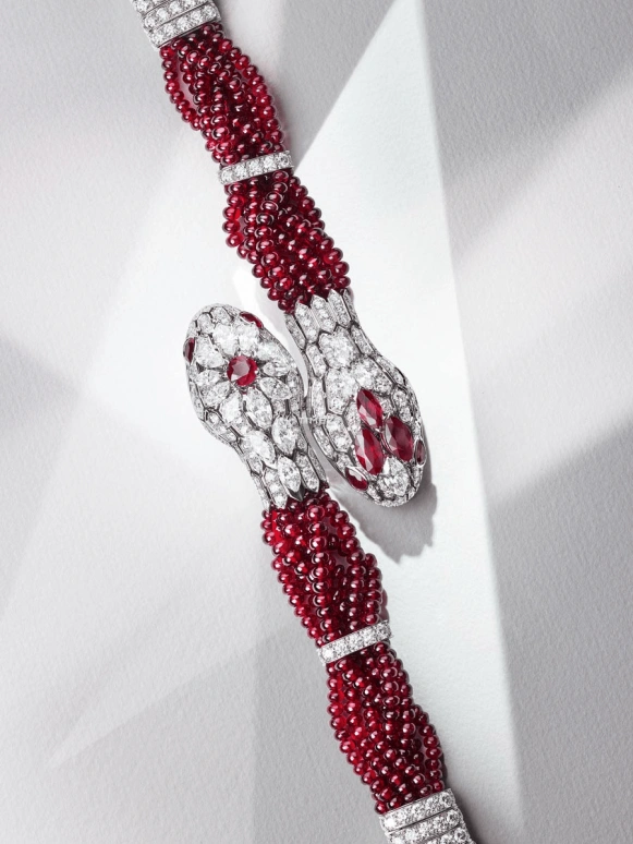 Bulgari,Serpenti 0mm,0mm,White Gold,Silver White,Quartz,Other,Silver,103196