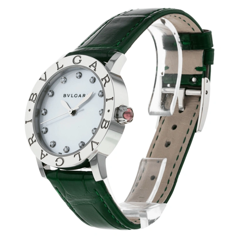 Bulgari,Bulgari Bulgari 33mm,33mm,Stainless Steel,White,Automatic,42hours,In-house Caliber,102746