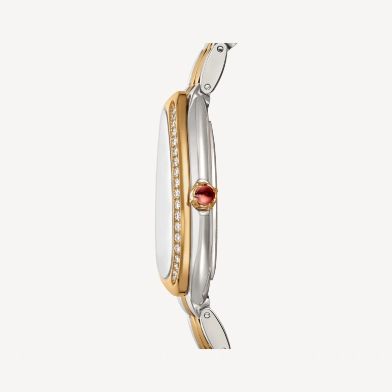 Bulgari,Serpenti Seduttori 33mm,33mm,Stainless Steel,Yellow Gold,White,Quartz,Other,Silver,Gold,103755