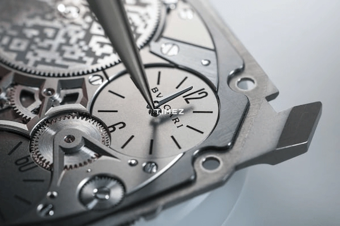 Bulgari,Octo 40mm,40mm,Titanium,Black,Handwound,Chronograph,50hours,OCTO FINISSIMO ULTRA
