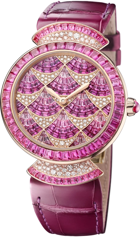 Bulgari,High Jewellery 37mm,37mm,Rose Gold,Rose Gold,Pink,Automatic,42hours,In-house Caliber,103492
