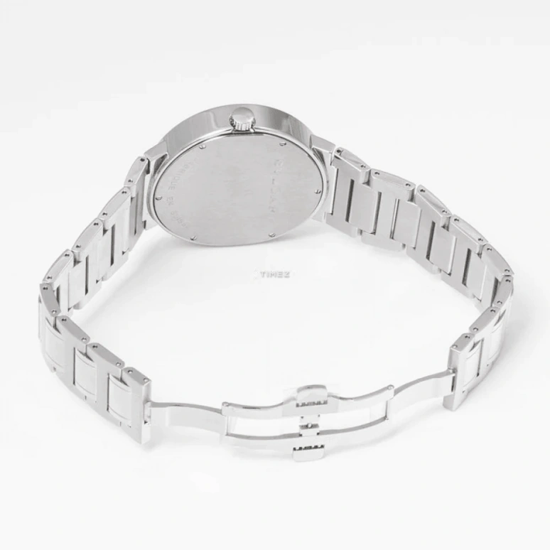 Bulgari,Other 42mm,42mm,Stainless Steel,Black,Automatic,Day,Sapphire,101382