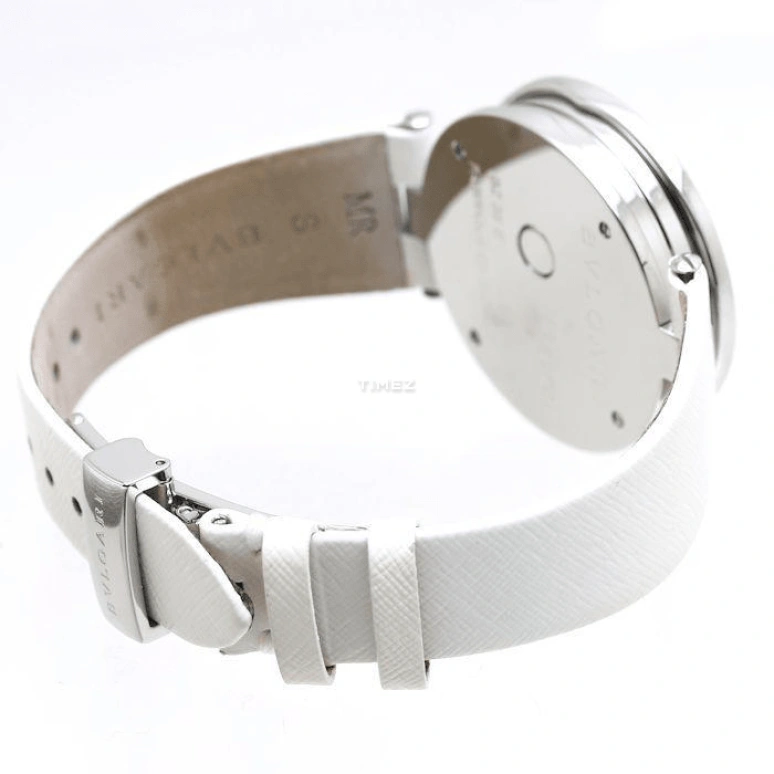 Bulgari,B.Zero1 30mm,30mm,Stainless Steel,White,Quartz,Sapphire,Crystal Glass,Round,BZ35WLSL