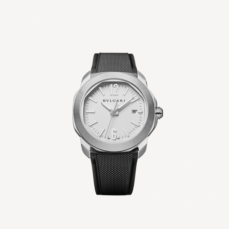 Bulgari,Octo 41mm,41mm,Stainless Steel,White,Automatic,Day,Round,103738