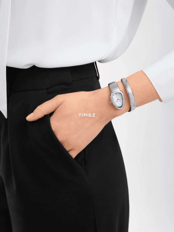 Bulgari,Serpenti 35mm,35mm,Stainless Steel,Silver White,Quartz,Other,Silver,104004