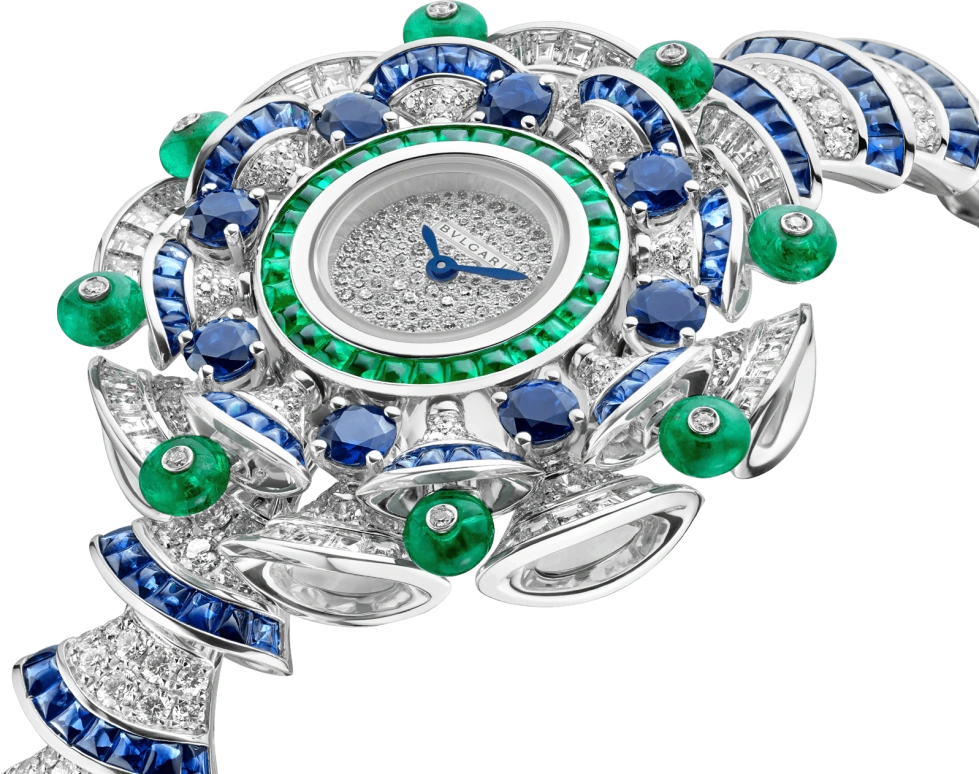 Bulgari,Divas' Dream 39mm,39mm,Sapphire,White Gold,Quartz,26280hours,In-house Caliber,102220