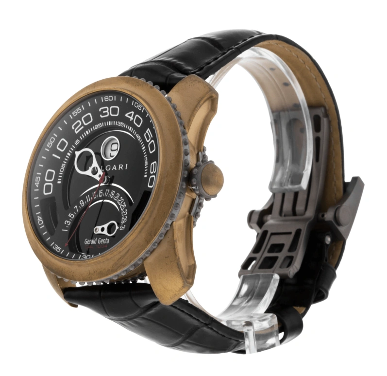 Bulgari,Octo 47mm,47mm,Titanium,Black,Automatic,Day,Retrograde,BGF47BBLMPGMT