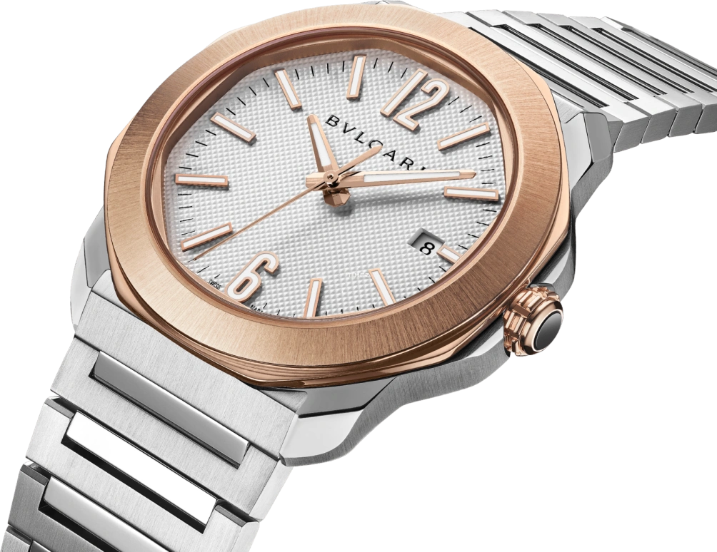 Bulgari,Octo 41mm,41mm,Stainless Steel,Grey,Automatic,Day,42hours,103928