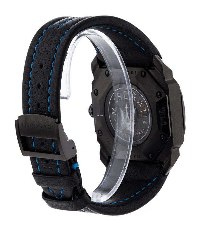 Bulgari,Octo 41mm,41mm,Stainless Steel,Black,Automatic,Day,Flyback,Retrograde,102717