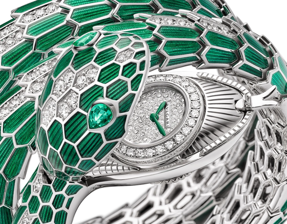 Bulgari,Serpenti 40mm,40mm,White Gold,Handwound,30hours,In-house Caliber,103560