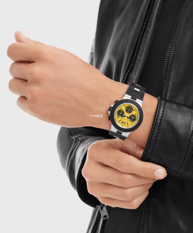 Bulgari,Aluminium 41mm,41mm,Aluminium,Yellow,Black,Automatic,Chronograph,Day,104006