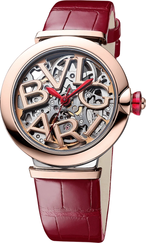Bulgari,Lvcea 33mm,33mm,Rose Gold,Automatic,42hours,In-house Caliber,103373