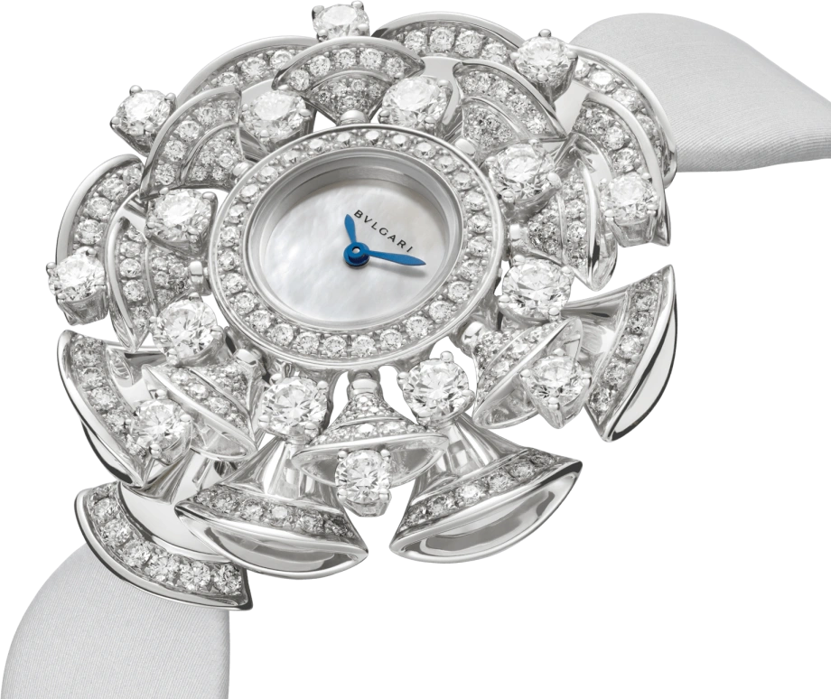 Bulgari,Divas' Dream 39mm,39mm,White Gold,White,Quartz,26280hours,In-house Caliber,102254