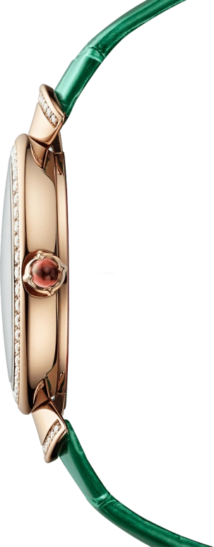 Bulgari,Divas' Dream 30mm,30mm,Rose Gold,Green,Sapphire,Crystal Glass,Setting,Diamonds,103119