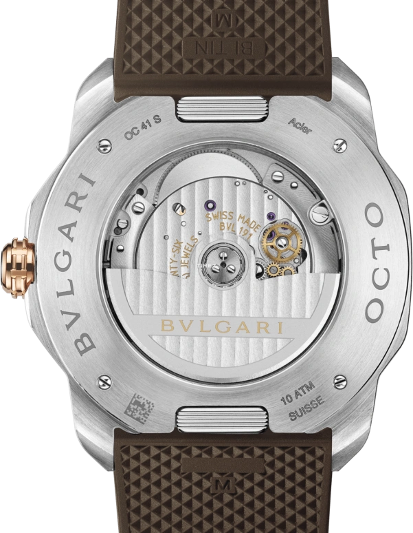 Bulgari,Octo 41mm,41mm,Stainless Steel,Grey,Automatic,Day,42hours,103928