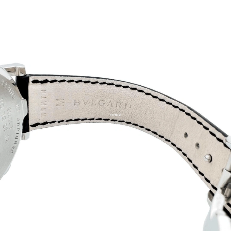 Bulgari,Bulgari Bulgari 38mm,38mm,Stainless Steel,White,Automatic,Chronograph,Day,BB38WSLDCH,BB38WSLDCH/N