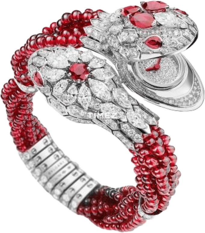 Bulgari,Serpenti ,White Gold,Silver White,Quartz,Other,Silver,103240