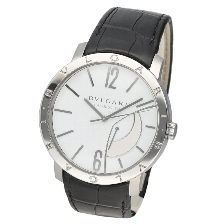 Bulgari,High Jewellery 43mm,43mm,Stainless Steel,White,Handwound,Power Reserve Indicator,Sapphire,101870