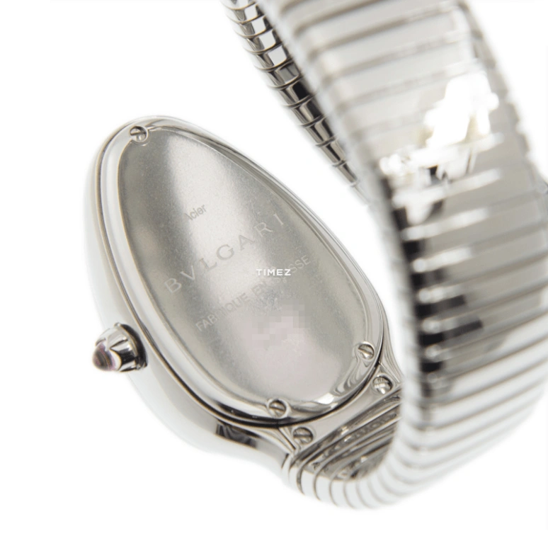 Bulgari,Serpenti 35mm,35mm,Stainless Steel,Black,Quartz,26280hours,In-house Caliber,102736