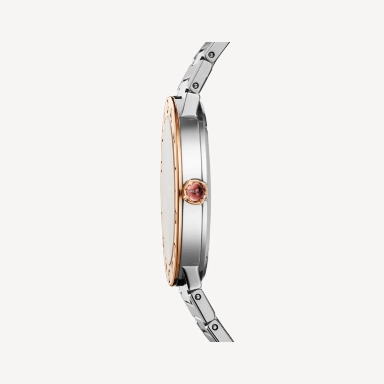 Bulgari,Bulgari Bulgari 33mm,33mm,Stainless Steel,Green,Quartz,Sapphire,Crystal Glass,Round,103915